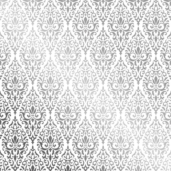Ημιδιάφανο χαρτί (tracing paper) με μεταλλικές λεπτομέρειες ασημί (damask) Ημιδιάφανο χαρτί (tracing paper) με μεταλλικές λεπτομέρειες ασημί (damask)