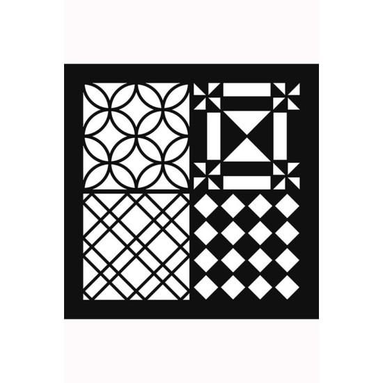 Στένσιλ Cement Tiles #3 30x30cm Στένσιλ Cement Tiles #3 30x30cm