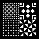 Στένσιλ Cement Tiles #6 30x30cm Στένσιλ Cement Tiles #6 30x30cm