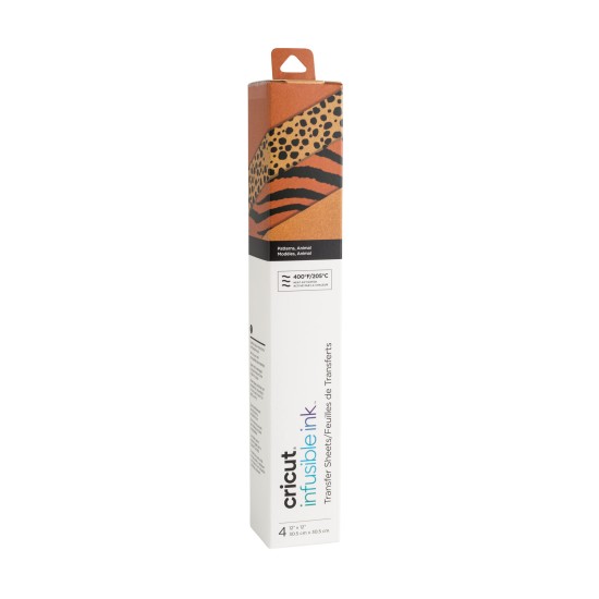 Cricut Infusible Ink 4φύλλα 30.5cm x 30.5cm Animal Print Cricut Infusible Ink 4φύλλα 30.5cm x 30.5cm Animal Print
