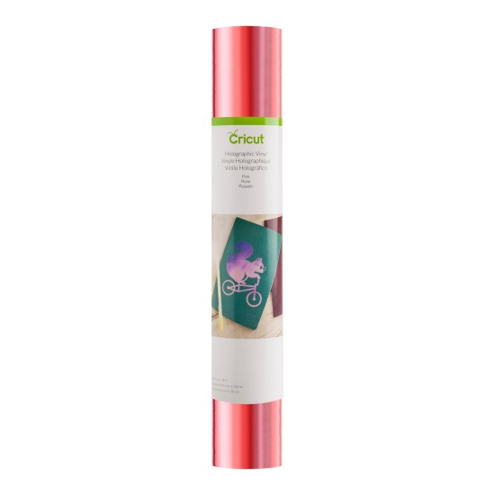 Cricut Holographic Vinyl Pink 30.5cm x 122cm Cricut Holographic Vinyl Pink 30.5cm x 122cm
