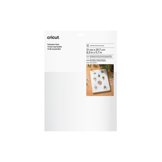 Cricut Printable Vinyl – A4 12 τεμ Cricut Printable Vinyl – A4 12 τεμ