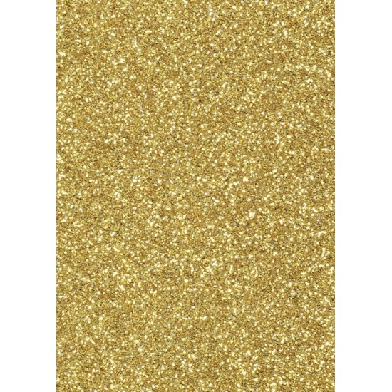 Αφρώδες φύλλο με glitter 30cm x 20cm 2mm - Gold Αφρώδες φύλλο με glitter 30cm x 20cm 2mm - Gold