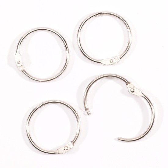 Book binding rings 32mm 12pcs Silver Book binding rings 32mm 12pcs Silver