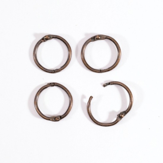 Book binding rings 20mm 12pcs Copper Book binding rings 20mm 12pcs Copper