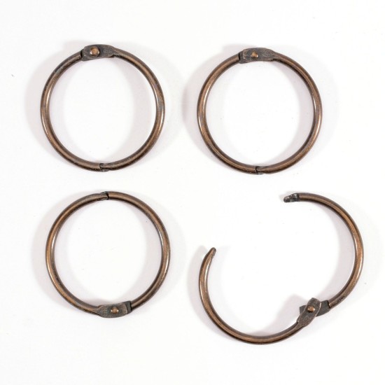 Book binding rings 32mm 12pcs Copper Book binding rings 32mm 12pcs Copper