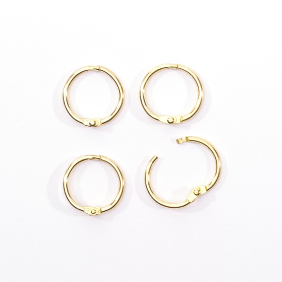 Book binding rings 20mm 12pcs Gold Book binding rings 20mm 12pcs Gold