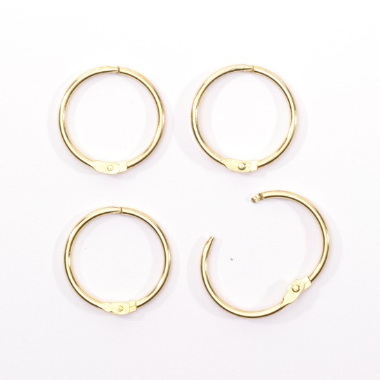 Book binding rings 32mm 12pcs Gold Book binding rings 32mm 12pcs Gold