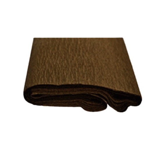 CREPE PAPER 50 x 250cm, 32gr - DARK BROWN CREPE PAPER 50 x 250cm, 32gr - DARK BROWN