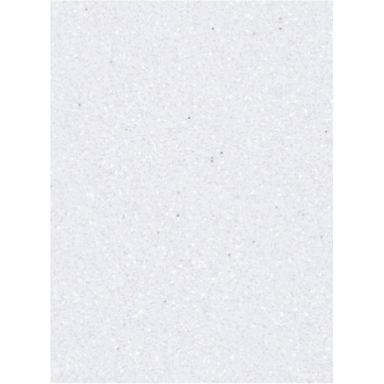Αφρώδες φύλλο με glitter 30cm x 20cm 2mm - Λευκό Αφρώδες φύλλο με glitter 30cm x 20cm 2mm - Λευκό