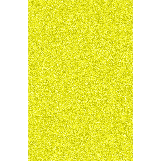 Αφρώδες φύλλο με glitter 30cm x 20cm 2mm - Κίτρινο Αφρώδες φύλλο με glitter 30cm x 20cm 2mm - Κίτρινο