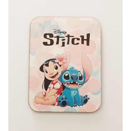 Ξύλινο διακοσμητικό Stitch #4 Ξύλινο διακοσμητικό Stitch #4