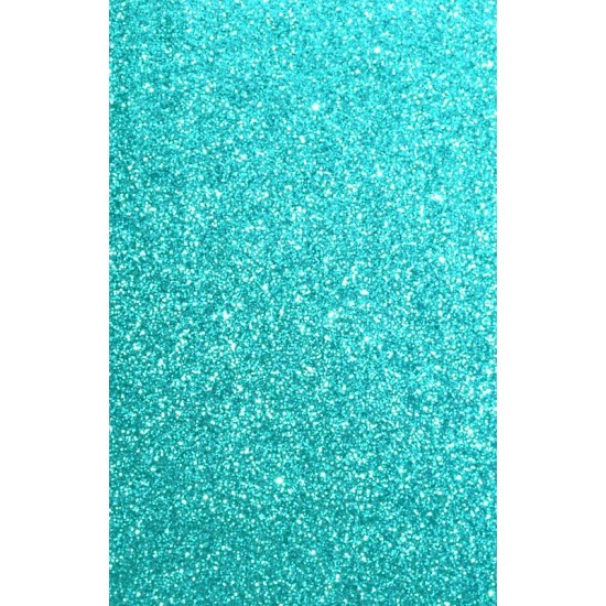 Αφρώδες φύλλο με glitter 30cm x 20cm 1mm - Τιρκουάζ Αφρώδες φύλλο με glitter 30cm x 20cm 1mm - Τιρκουάζ
