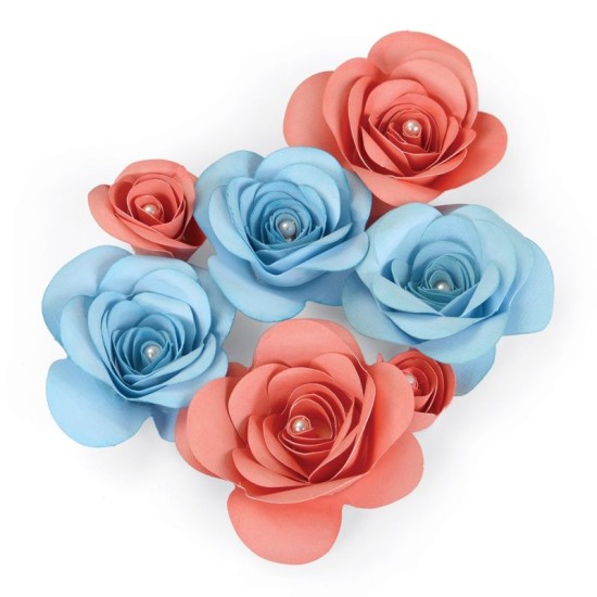 Thinlits plus die - love birds 3-d floral #2 by emily atherton - Sizzix Thinlits plus die - love birds 3-d floral #2 by emily atherton - Sizzix