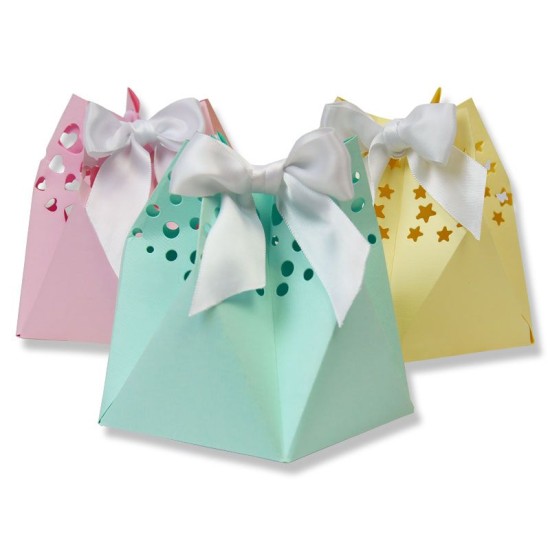 Sizzix Thinlits Die Set 6τεμ - Star Gift Bag Sizzix Thinlits Die Set 6τεμ - Star Gift Bag