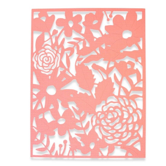 Thinlits Die Country Rose- Sizzix Thinlits Die Country Rose- Sizzix