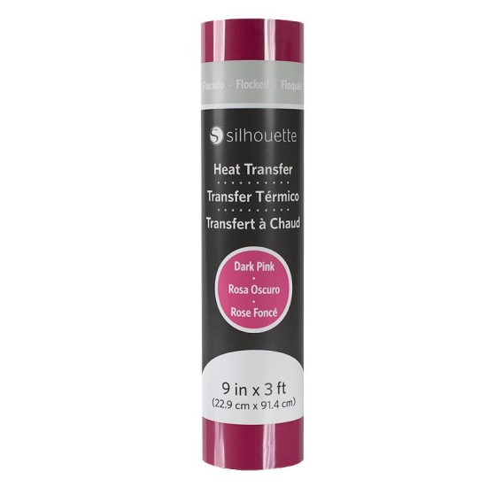 HEAT TRANSFER ( Εφέ Βελούδου) - Σκούρο Ροζ 22.90cm X 91.4cm HEAT TRANSFER ( Εφέ Βελούδου) - Σκούρο Ροζ 22.90cm X 91.4cm