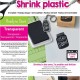 Shrink Plastic Transparent (Διάφανο) 4τεμ Α4 Shrink Plastic Transparent (Διάφανο) 4τεμ Α4