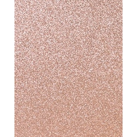 A4 Glitter Card Light Rose Gold A4 Glitter Card Light Rose Gold