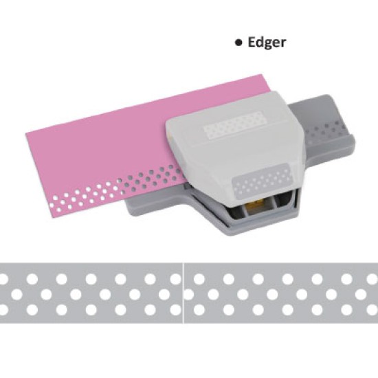 Περφορατέρ μπορντούρα large edger polka dots Περφορατέρ μπορντούρα large edger polka dots