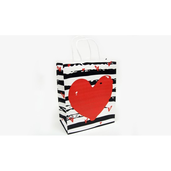 ΤΣΑΝΤΑ ΣΤΡΙΦΤΟ ΧΕΡΑΚΙ ΜΕ ΚΑΡΔΙΑ 27cm x 21cm 0402121 ΤΣΑΝΤΑ ΣΤΡΙΦΤΟ ΧΕΡΑΚΙ ΜΕ ΚΑΡΔΙΑ 27cm x 21cm 0402121