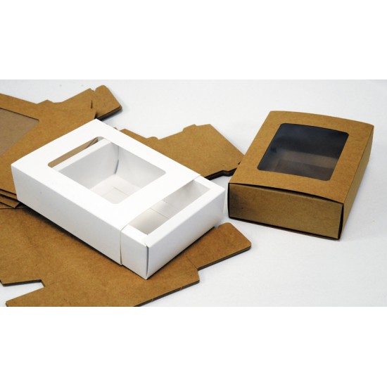 ΧΑΡΤΙΝΟ ΚΟΥΤΙ ΣΥΡΤΑΡΩΤΟ ΜΕ ΠΑΡΑΘΥΡΟ 17cm x 13cm x 5cm 0402155 ΧΑΡΤΙΝΟ ΚΟΥΤΙ ΣΥΡΤΑΡΩΤΟ ΜΕ ΠΑΡΑΘΥΡΟ 17cm x 13cm x 5cm 0402155