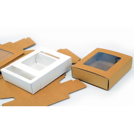ΧΑΡΤΙΝΟ ΚΟΥΤΙ ΣΥΡΤΑΡΩΤΟ ΜΕ ΠΑΡΑΘΥΡΟ 19.5cm x 15.5cm x 5cm 0402156 ΧΑΡΤΙΝΟ ΚΟΥΤΙ ΣΥΡΤΑΡΩΤΟ ΜΕ ΠΑΡΑΘΥΡΟ 19.5cm x 15.5cm x 5cm 0402156