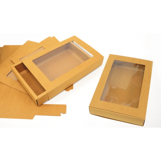ΧΑΡΤΙΝΟ ΚΟΥΤΙ ΣΥΡΤΑΡΩΤΟ ΜΕ ΠΑΡΑΘΥΡΟ 30cm x 20cm x 5cm 0402160 ΧΑΡΤΙΝΟ ΚΟΥΤΙ ΣΥΡΤΑΡΩΤΟ ΜΕ ΠΑΡΑΘΥΡΟ 30cm x 20cm x 5cm 0402160