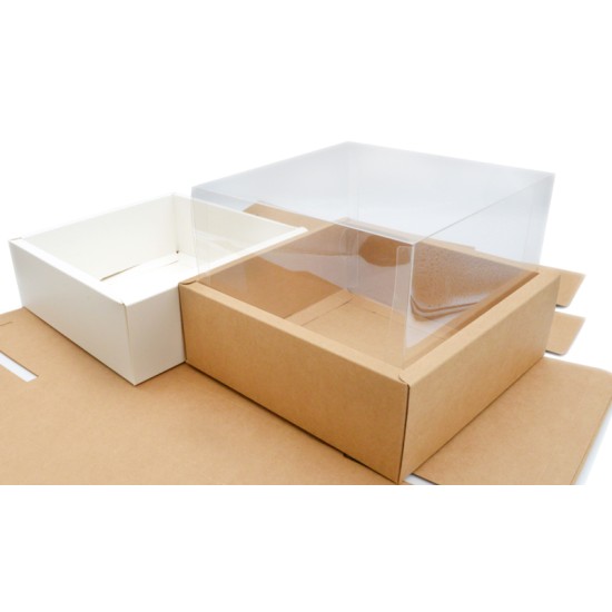 ΧΑΡΤΙΝΟ ΚΟΥΤΙ ME ΨΗΛΟ KAΠΑΚΙ ΖΕΛΑΤΙΝΑ 30cm x 30cm x 16cm 0402230 ΧΑΡΤΙΝΟ ΚΟΥΤΙ ME ΨΗΛΟ KAΠΑΚΙ ΖΕΛΑΤΙΝΑ 30cm x 30cm x 16cm 0402230