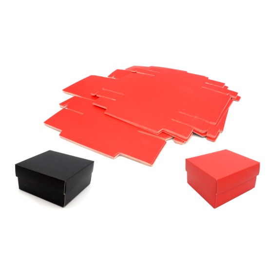 ΧΑΡΤΙΝΟ ΚΟΥΤΙ ME KAΠΑΚΙ 8cm x 8cm x 5cm 0402234 ΧΑΡΤΙΝΟ ΚΟΥΤΙ ME KAΠΑΚΙ 8cm x 8cm x 5cm 0402234