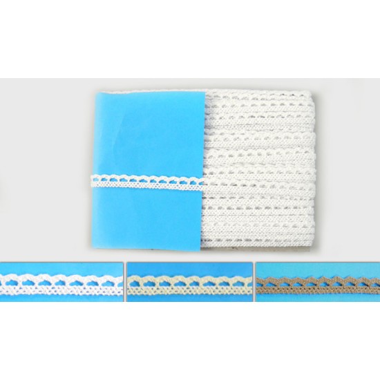 ΔΑΝΤΕΛΑ ΒΑΜΒΑΚΕΡΗ ΝΟ5098 0.7cm 20Y 0501160 ΔΑΝΤΕΛΑ ΒΑΜΒΑΚΕΡΗ ΝΟ5098 0.7cm 20Y 0501160