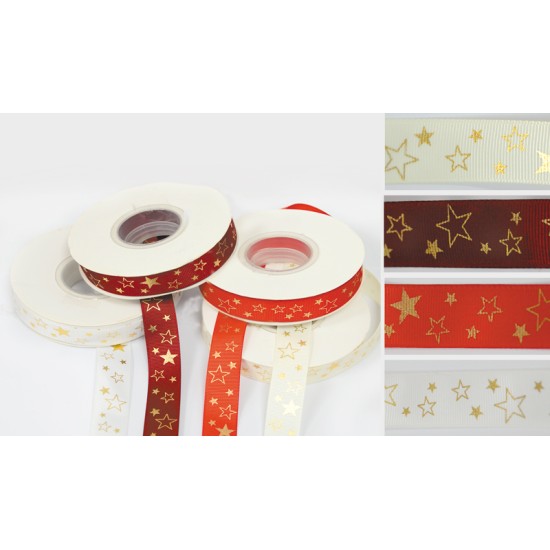 ΚΟΡΔΕΛΑ ΓΚΡΟ ΑΣΤΕΡΙ ΧΡΥΣΟΤΥΠΙΑ 1cm x 25Y 0501321 ΚΟΡΔΕΛΑ ΓΚΡΟ ΑΣΤΕΡΙ ΧΡΥΣΟΤΥΠΙΑ 1cm x 25Y 0501321