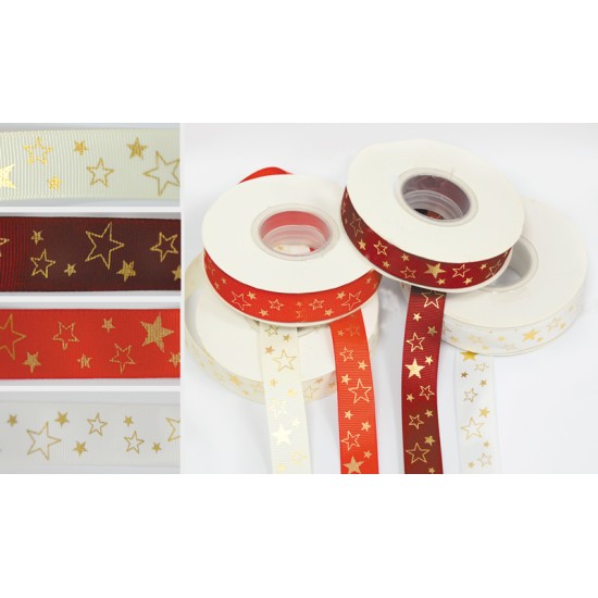 ΚΟΡΔΕΛΑ ΓΚΡΟ ΑΣΤΕΡΙ ΧΡΥΣΟΤΥΠΙΑ 2cm x 25Y 0501323 ΚΟΡΔΕΛΑ ΓΚΡΟ ΑΣΤΕΡΙ ΧΡΥΣΟΤΥΠΙΑ 2cm x 25Y 0501323