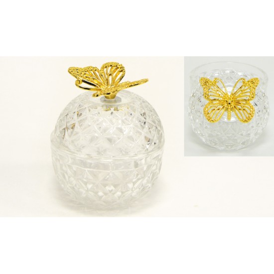 ΦΟΝΤΑΝΙΕΡΑ ΓΥΑΛΙΝΗ ΜΕ ΧΡΥΣΗ ΠΕΤΑΛΟΥΔΑ 8cm x 10.5cm FH-CY2211 0503286 ΦΟΝΤΑΝΙΕΡΑ ΓΥΑΛΙΝΗ ΜΕ ΧΡΥΣΗ ΠΕΤΑΛΟΥΔΑ 8cm x 10.5cm FH-CY2211 0503286