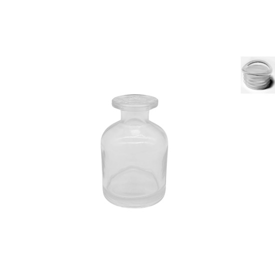 ΜΠΟΥΚΑΛΑΚΙ ΓΥΑΛΙΝΟ ΜΕ ΚΑΠΑΚΙ 100ml 0503432 ΜΠΟΥΚΑΛΑΚΙ ΓΥΑΛΙΝΟ ΜΕ ΚΑΠΑΚΙ 100ml 0503432