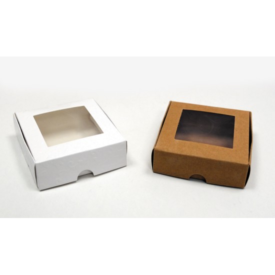 ΚΟΥΤΙ ΧΑΡΤΙΝΟ ΜΕ ΠΑΡΑΘΥΡΟ ΖΕΛΑΤΙΝΑ 8cm x 8cm x 2.5cm 0506225 ΚΟΥΤΙ ΧΑΡΤΙΝΟ ΜΕ ΠΑΡΑΘΥΡΟ ΖΕΛΑΤΙΝΑ 8cm x 8cm x 2.5cm 0506225