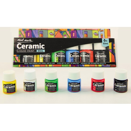 ΣΕΤ 6 ΧΡΩΜΑΤΩΝ ΓΙΑ ΚΕΡΑΜΙΚΕΣ ΕΠΙΦΑΝΕΙΕΣ 20ml 0515032 ΣΕΤ 6 ΧΡΩΜΑΤΩΝ ΓΙΑ ΚΕΡΑΜΙΚΕΣ ΕΠΙΦΑΝΕΙΕΣ 20ml 0515032