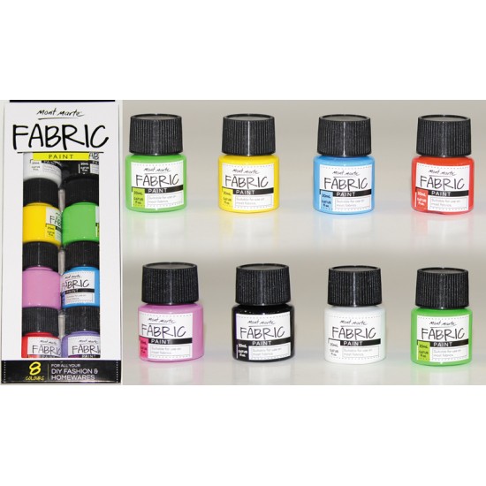 ΣΕΤ 8 ΧΡΩΜΑΤΩΝ ΓΙΑ ΥΦΑΣΜΑΤΑ 20ml 0515033 ΣΕΤ 8 ΧΡΩΜΑΤΩΝ ΓΙΑ ΥΦΑΣΜΑΤΑ 20ml 0515033