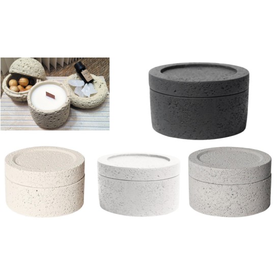 ΒΑΖΟ ΑΠΟ ΠΟΡΟΛΙΘΟ ΜΕ ΚΑΠΑΚΙ 13cm x 8cm 0515352 ΒΑΖΟ ΑΠΟ ΠΟΡΟΛΙΘΟ ΜΕ ΚΑΠΑΚΙ 13cm x 8cm 0515352