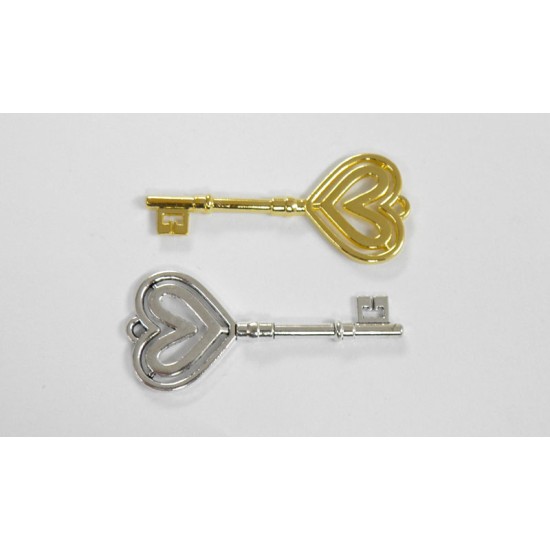 ΜΕΤΑΛΛΙΚΟ ΚΛΕΙΔΙ ΚΑΡΔΙΑ 3cm x 7cm 0517741 ΜΕΤΑΛΛΙΚΟ ΚΛΕΙΔΙ ΚΑΡΔΙΑ 3cm x 7cm 0517741