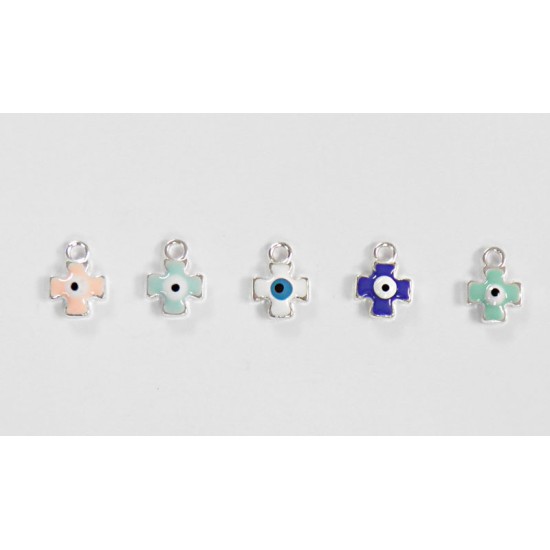 ΣΤΑΥΡΟΣ ΣΜΑΛΤΟ ΜΑΤΑΚΙ ΜΙΚΡΟΣ ΑΣΗΜΙ 10mm x 15mm 05177811