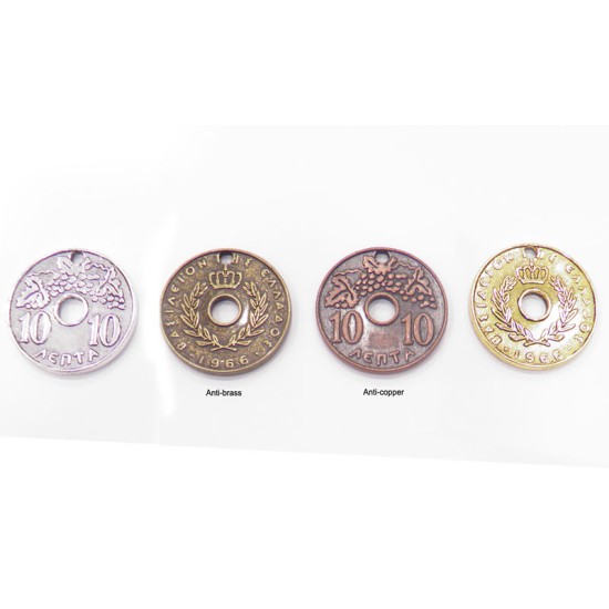 ΜΕΤΑΛΛΙΚΗ ΔΕΚΑΡΑ ΜΕΓΑΛΗ 38mm 0517812 ΜΕΤΑΛΛΙΚΗ ΔΕΚΑΡΑ ΜΕΓΑΛΗ 38mm 0517812