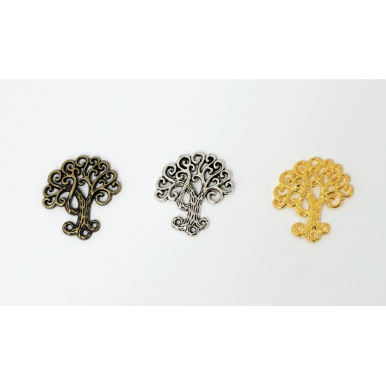 ΜΕΤΑΛΛΙΚΟ ΔΕΝΤΡΟ ΤΗΣ ΤΥΧΗΣ ΜΙΚΡΟ 25mm x 28mm A40802 0517863 ΜΕΤΑΛΛΙΚΟ ΔΕΝΤΡΟ ΤΗΣ ΤΥΧΗΣ ΜΙΚΡΟ 25mm x 28mm A40802 0517863