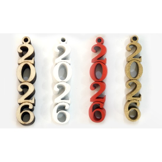 ΞΥΛΙΝΟ 2026 ΟΡΘΙΟ 4cm x 0.8cm 0518039