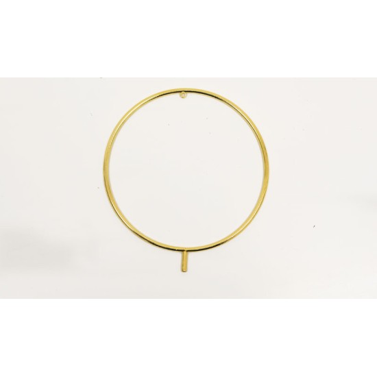 ΜΕΤΑΛΛΙΚΟ ΣΤΕΦΑΝΙ ΜΕ ΚΑΡΦΙ 8.5CM 0518044 ΜΕΤΑΛΛΙΚΟ ΣΤΕΦΑΝΙ ΜΕ ΚΑΡΦΙ 8.5CM 0518044