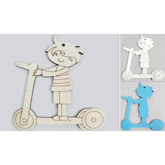 ΞΥΛΙΝΟ ΑΓΟΡΙ-ΠΑΤΙΝΙ ΜΕΓΑΛΟ 24cm x 15cm 0519234 ΞΥΛΙΝΟ ΑΓΟΡΙ-ΠΑΤΙΝΙ ΜΕΓΑΛΟ 24cm x 15cm 0519234