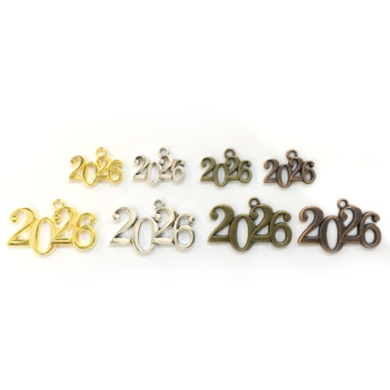 ΜΕΤΑΛΛΙΚΟ ΚΡΕΜΑΣΤΟ 2026 ΜΙΚΡΟ 2.5cm x 1.2cm 0519483