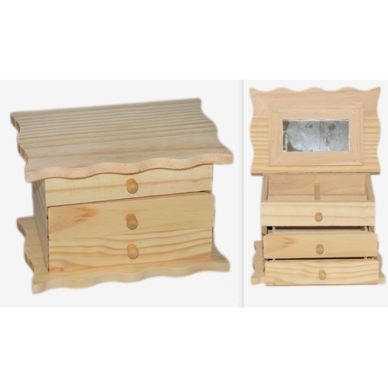 ΞΥΛΙΝΗ ΜΠΙΖΟΥΤΙΕΡΑ 18cm x 11.5cm 0519527 ΞΥΛΙΝΗ ΜΠΙΖΟΥΤΙΕΡΑ 18cm x 11.5cm 0519527
