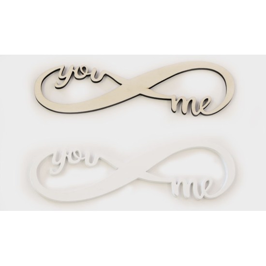 ΞΥΛΙΝΟ ΑΠΕΙΡΟ ΜΕΓΑΛΟ YOU&ME 18cm x 6cm 0519547 ΞΥΛΙΝΟ ΑΠΕΙΡΟ ΜΕΓΑΛΟ YOU&ME 18cm x 6cm 0519547