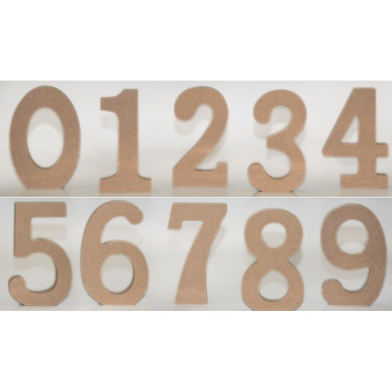 ΝΟΥΜΕΡΑ MDF 11cm 0519553 ΝΟΥΜΕΡΑ MDF 11cm 0519553